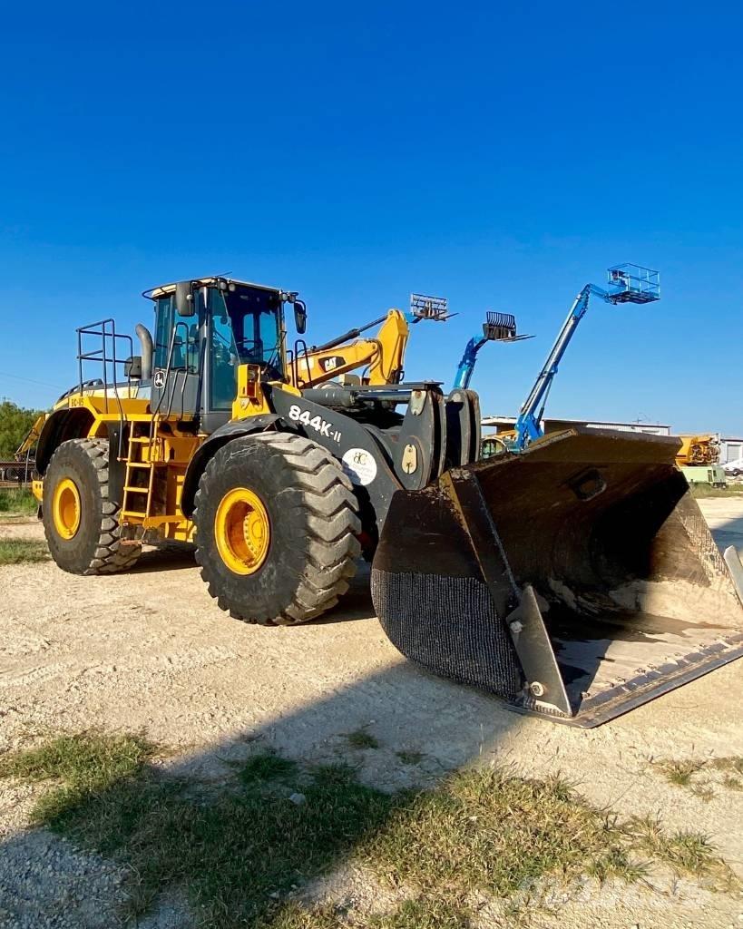 John Deere 844 K Incarcator pe pneuri