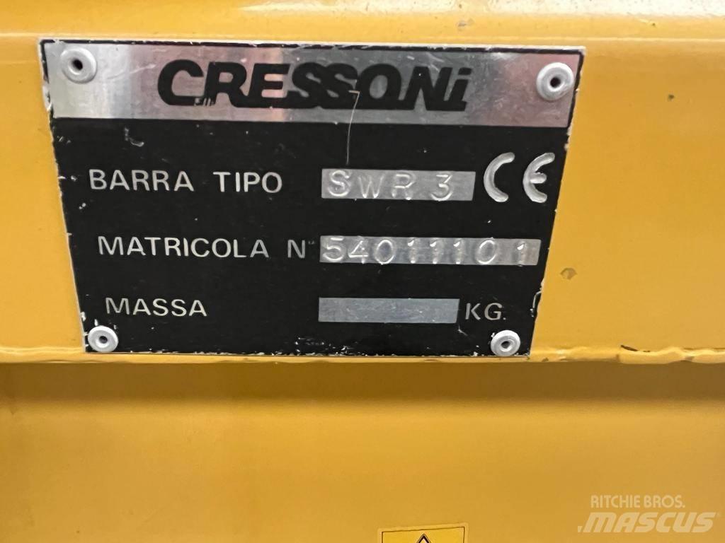 Cressoni SWR 3 Combine capete pentru culegatoare