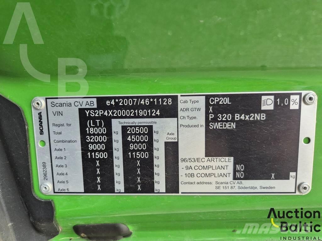 Scania P 320 Camioane platforma/prelata