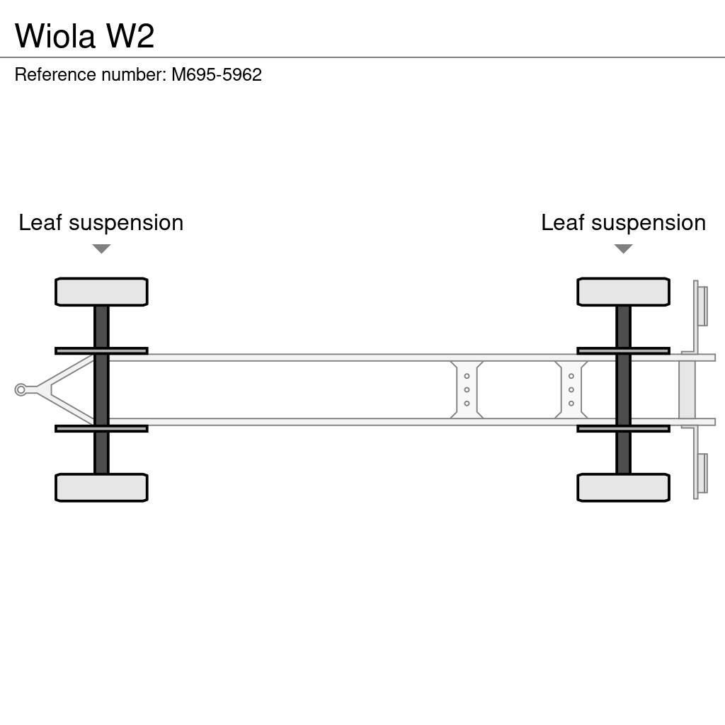 Wiola W2 Pick up/Prelata