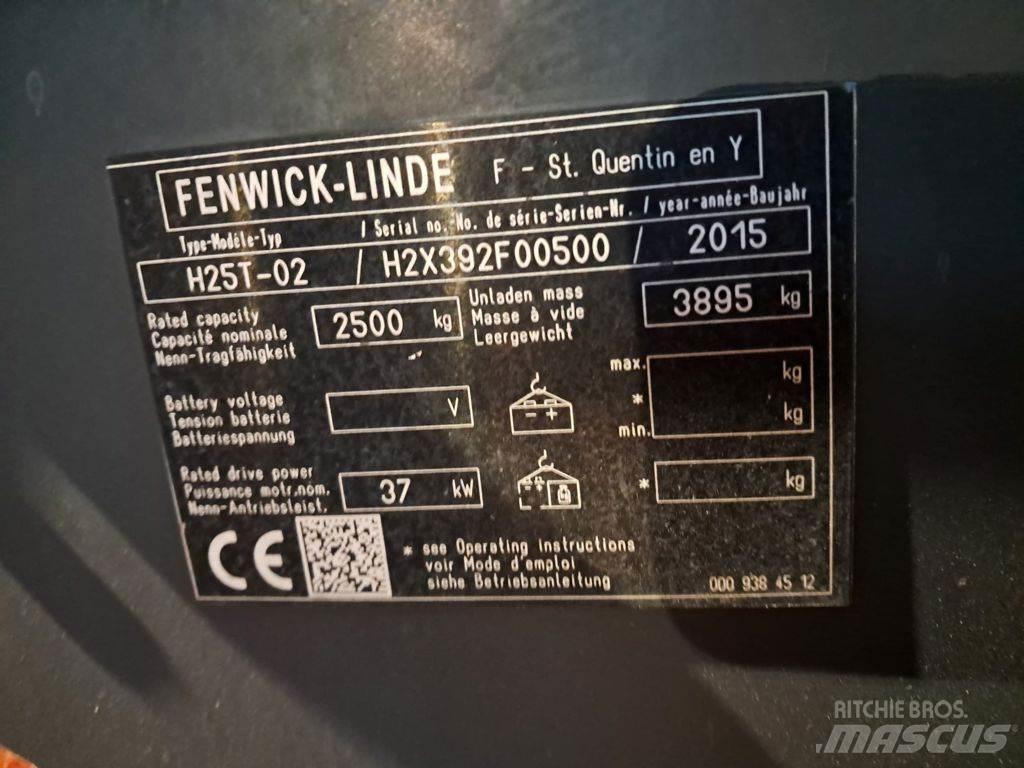 Linde H25T-02 Stivuitor GPL