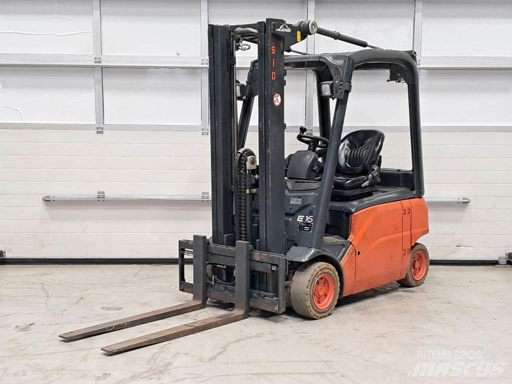 Linde E16P-01 Stivuitor electric