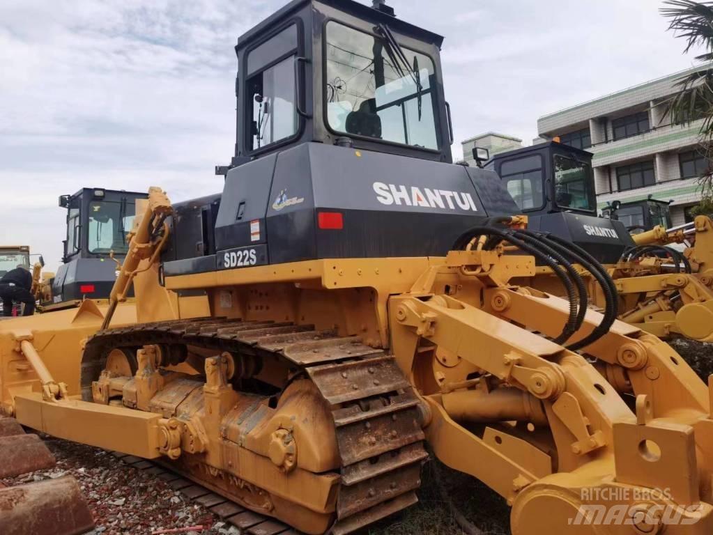 Shantui sd22 Buldozere pe senile