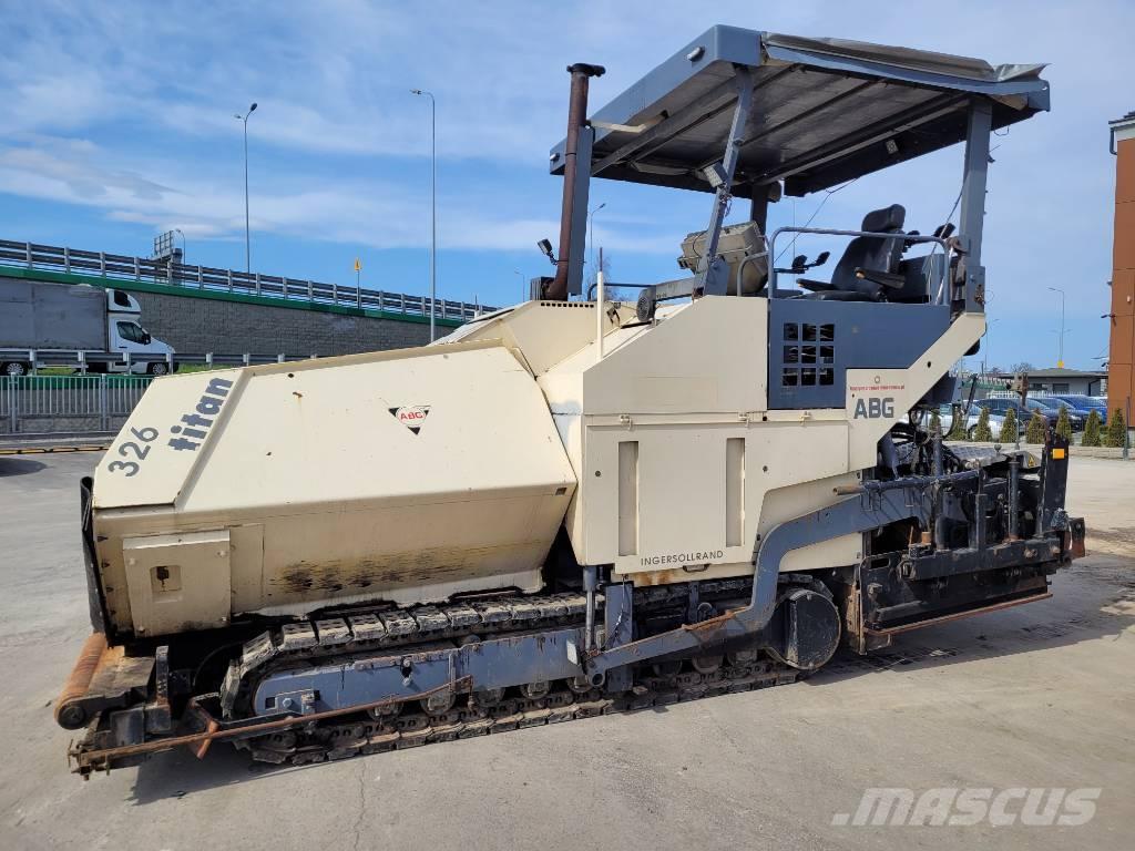 ABG Titan 326 Pavatoare asfalt