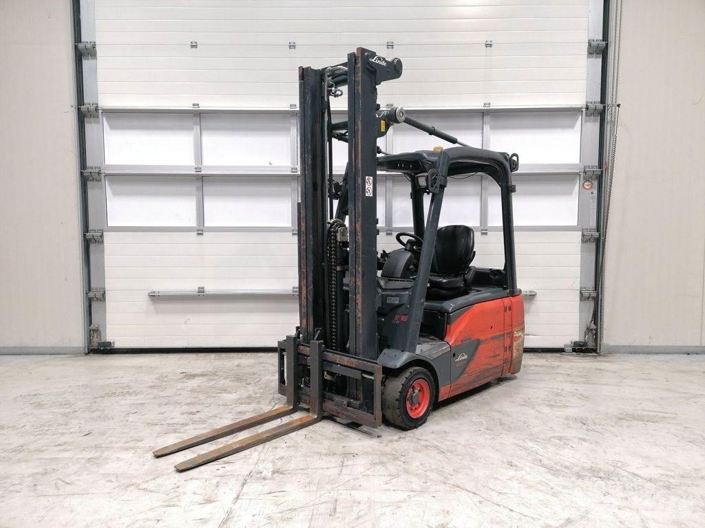 Linde E16L-02 Stivuitor electric