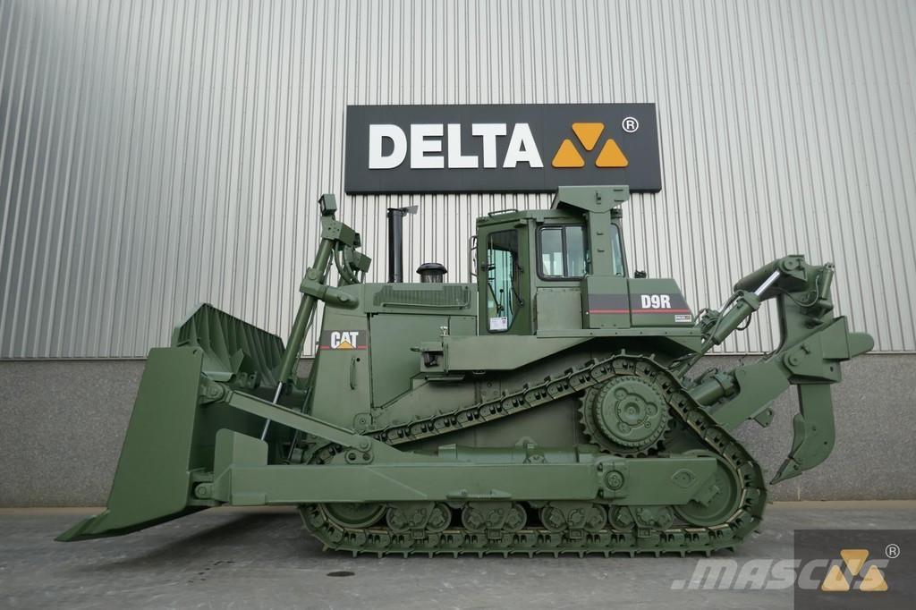 CAT D9R Ex-army Buldozere pe senile
