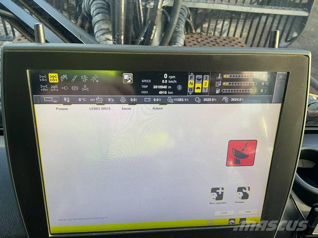 Ponsse Wisent 8W Transportoare