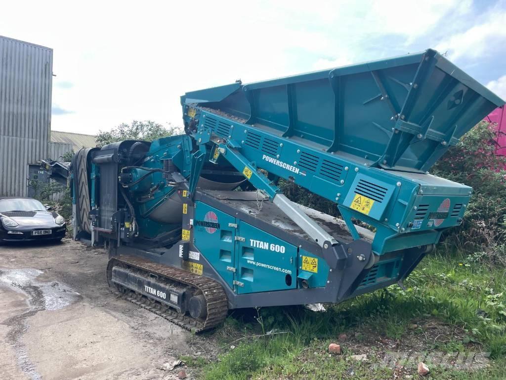 Powersceen TITAN 600 Dispozitive mobile de cernut