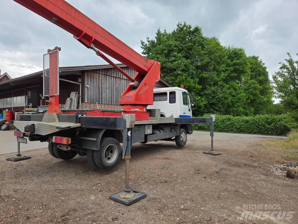 MAN LE 8.140 Platforme aeriene montate pe camion
