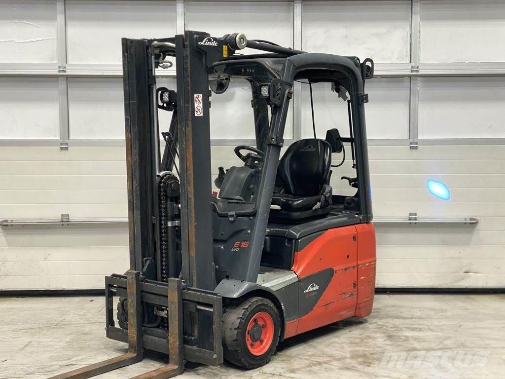 Linde E16C-02 Stivuitor electric