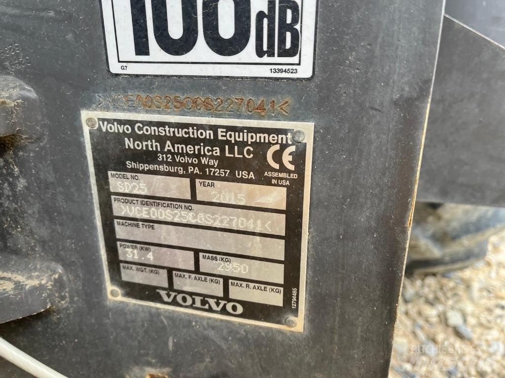Volvo SD 25 Cilindri compactori dubli