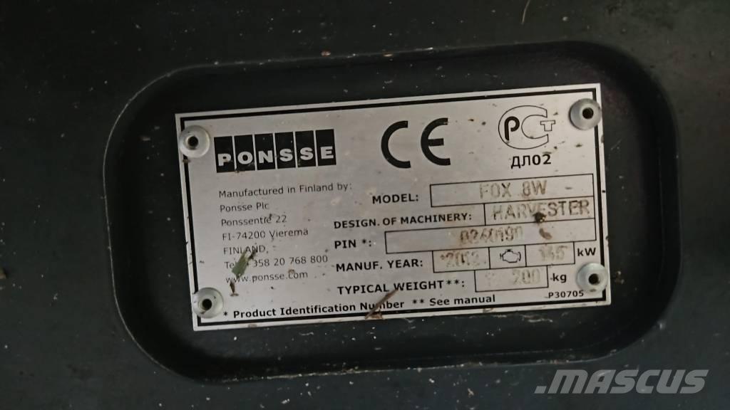 Ponsse Fox Combine forestiere