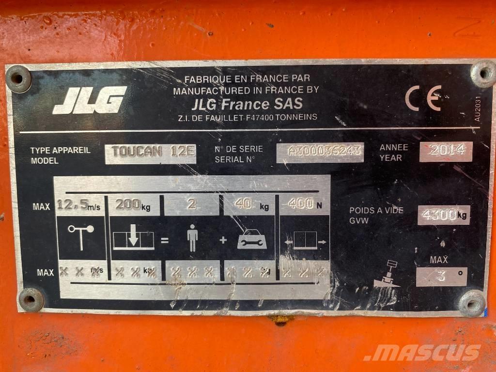 JLG Toucan 12 E Nacele cu brat articulat