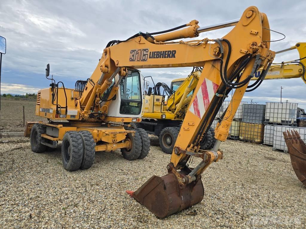 Liebherr A 316 Excavatoare cu roti