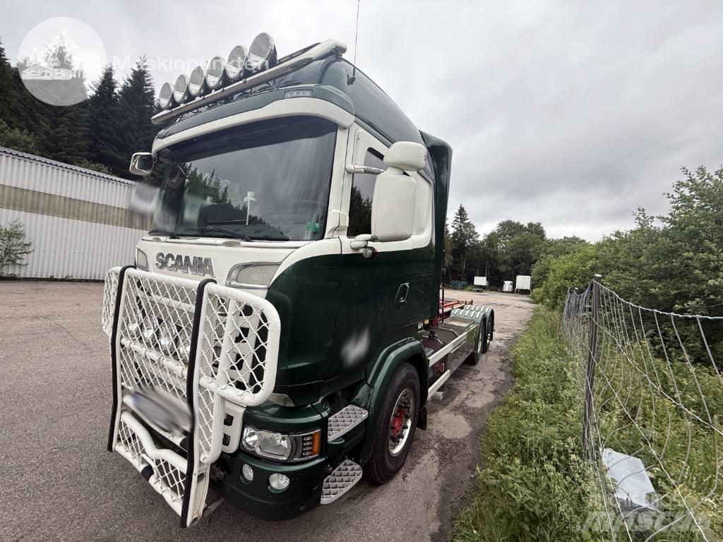 Scania R 520 LB Camion cu carlig de ridicare