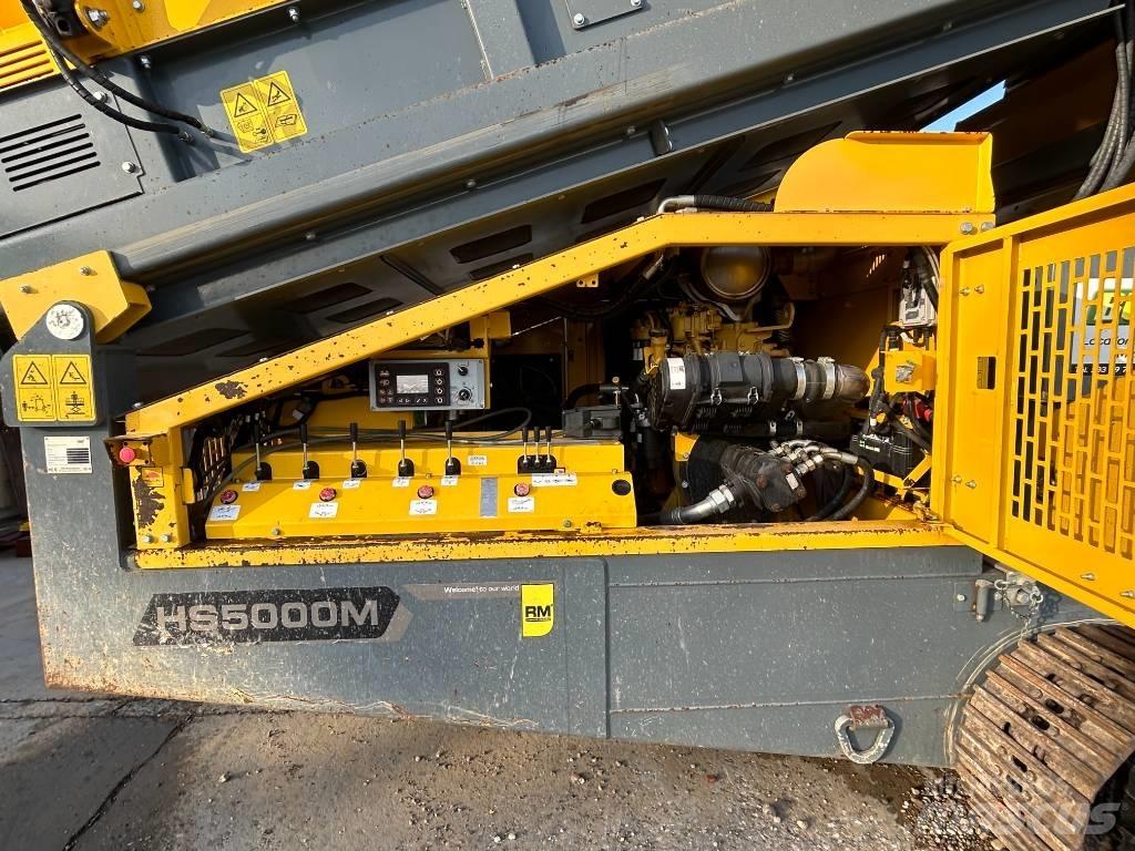Rubble Master HS5000 Dispozitive mobile de cernut