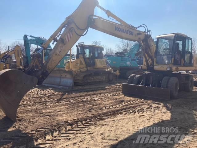 Komatsu PW 180-7K Excavatoare cu roti