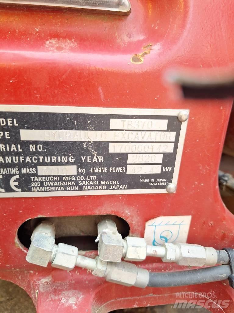 Takeuchi TB 370 Excavatoare 7t - 12t