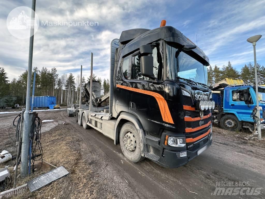 Scania R 650 Ekipage Camion pentru lemne