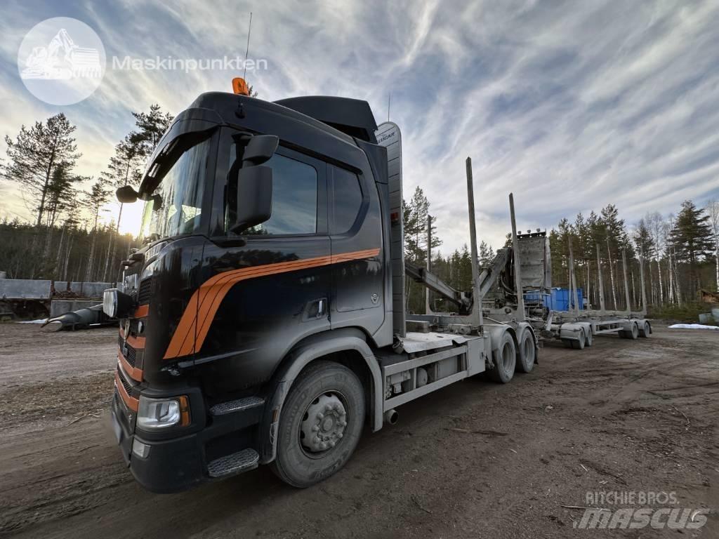 Scania R 650 Ekipage Camion pentru lemne