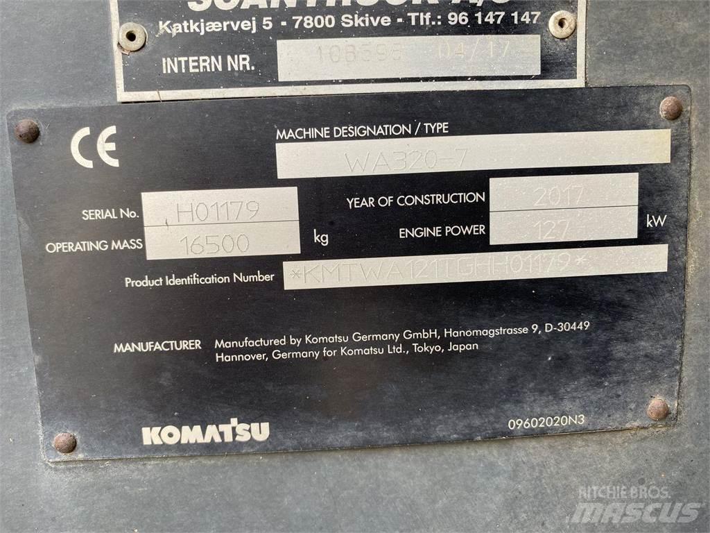 Komatsu WA320-7 Incarcator pe pneuri