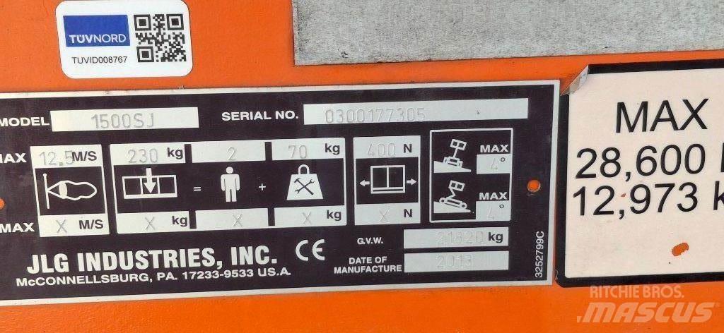 JLG 1500SJ Nacele cu brat telescopic