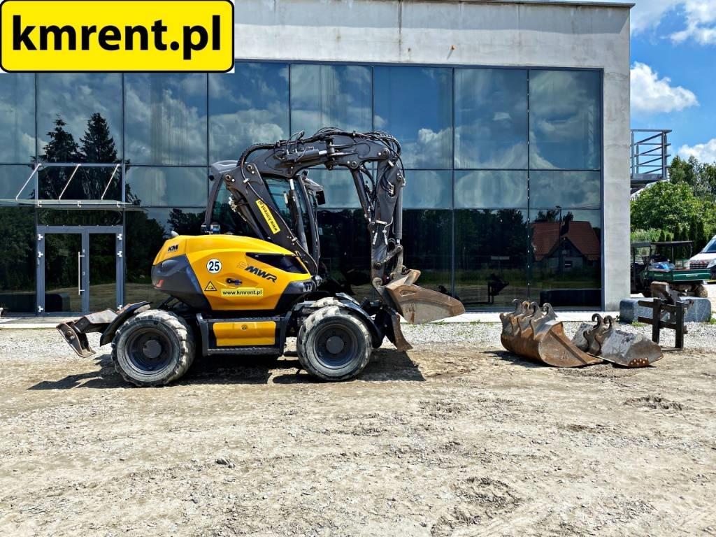 Mecalac 9 MWR. Excavatoare cu roti