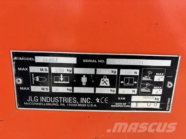 JLG 860 SJ Nacele cu brat telescopic