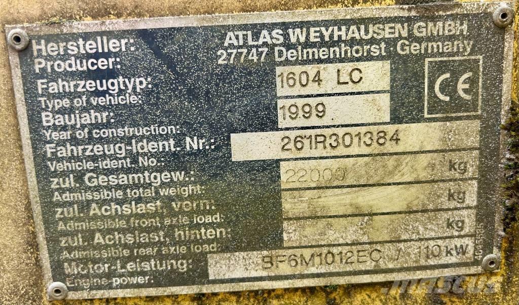 Atlas 1604 LC Excavatoare pe șenile

