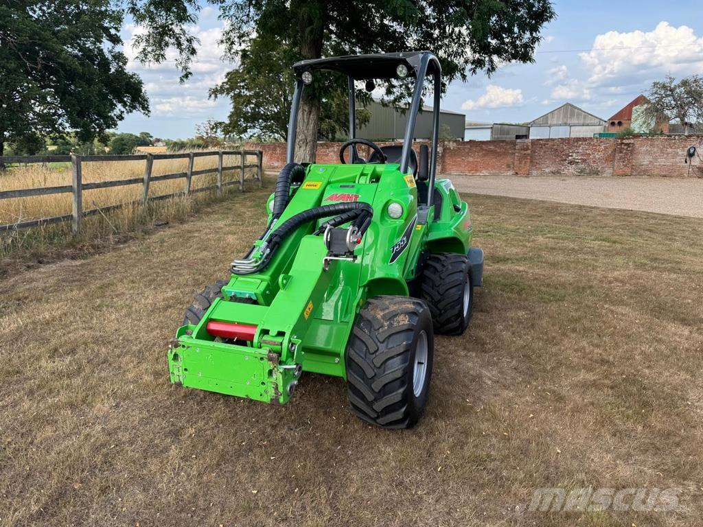 Avant 755I Incarcator pe pneuri