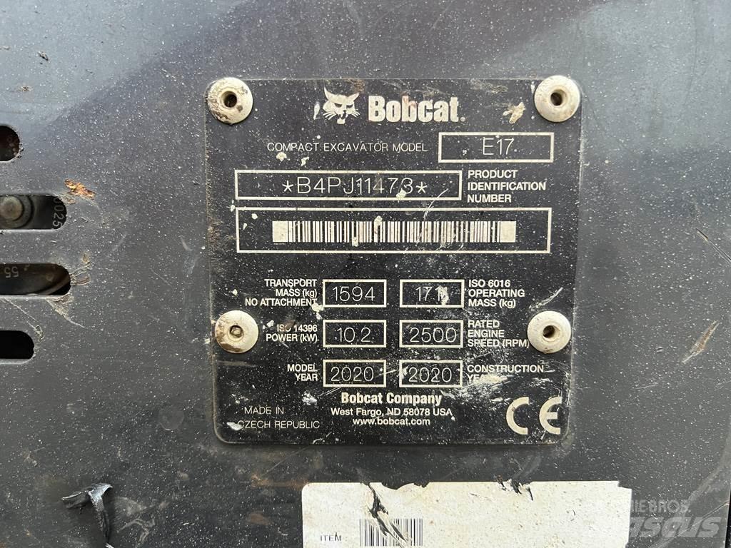 Bobcat E17 Mini excavatoare < 7t