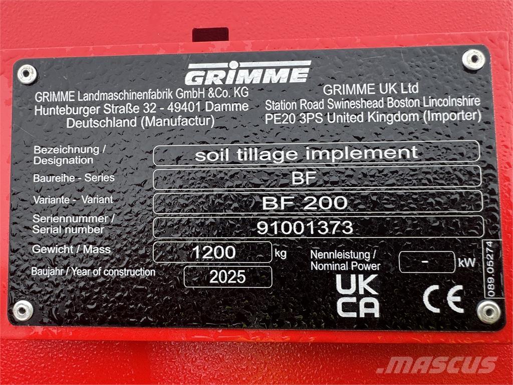 Grimme BFL200 Utilaje agricole - Altele