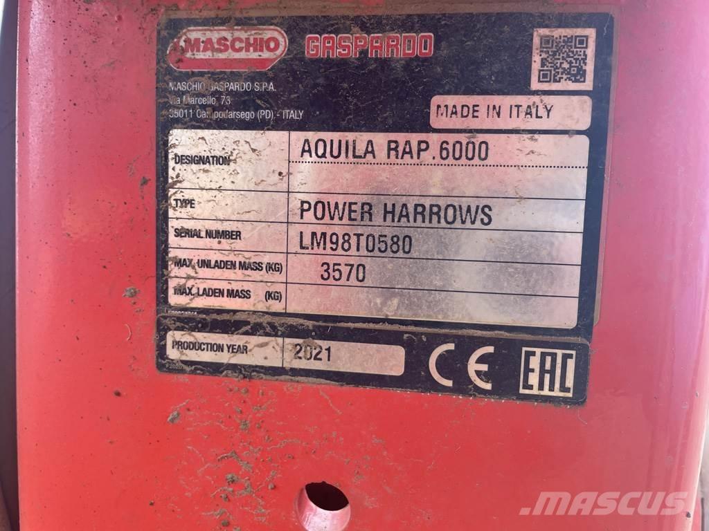 Maschio AQUILA 6M Grapa si pluguri rotative