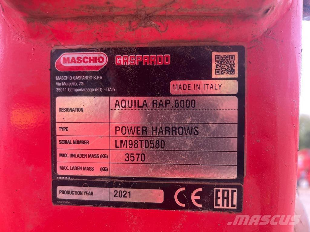 Maschio AQUILA 6M Grapa si pluguri rotative