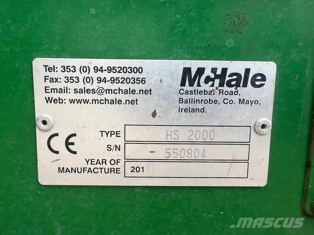 McHale HS2000 Cositoare