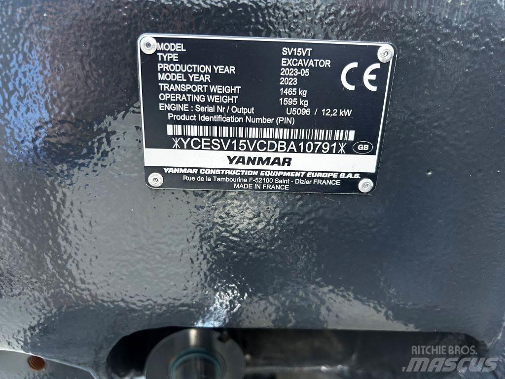 Yanmar SV15VT Excavatoare 7t - 12t
