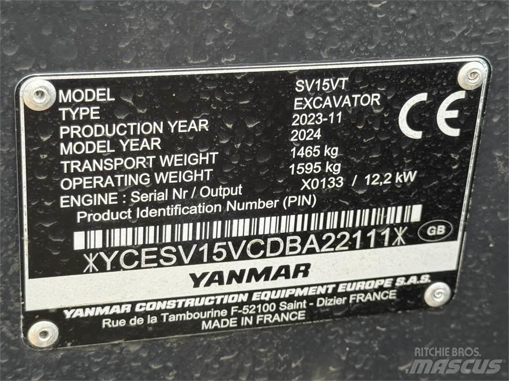Yanmar SV15VT Excavatoare 7t - 12t