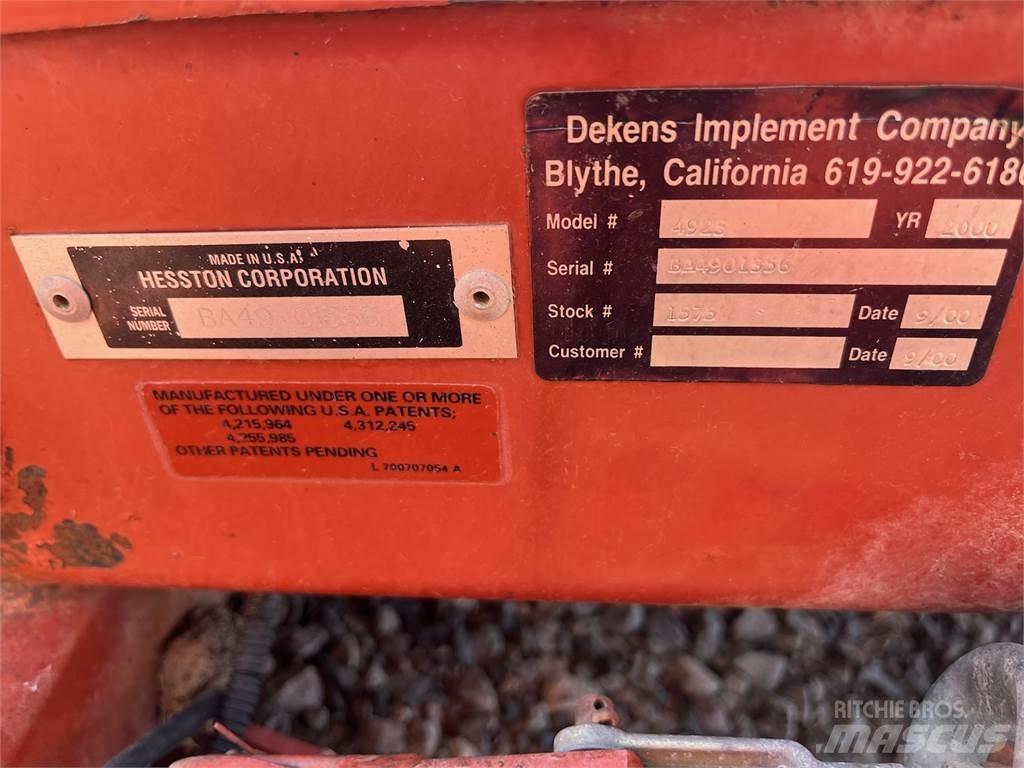 Hesston BA49 Cleme balot