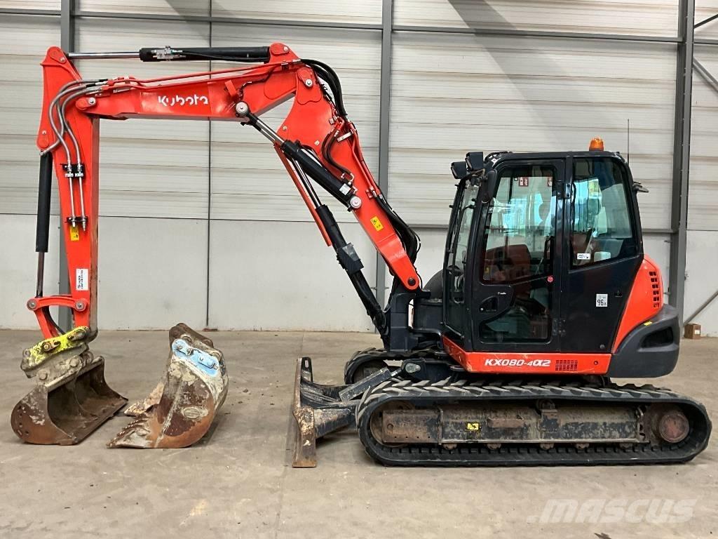 Kubota KX 080-4 A 2 Excavatoare 7t - 12t