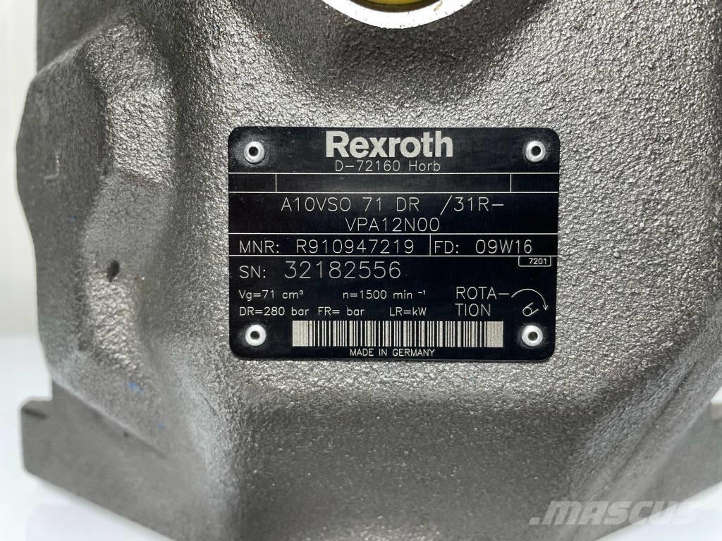 Rexroth A10VSO71DR Hidraulice