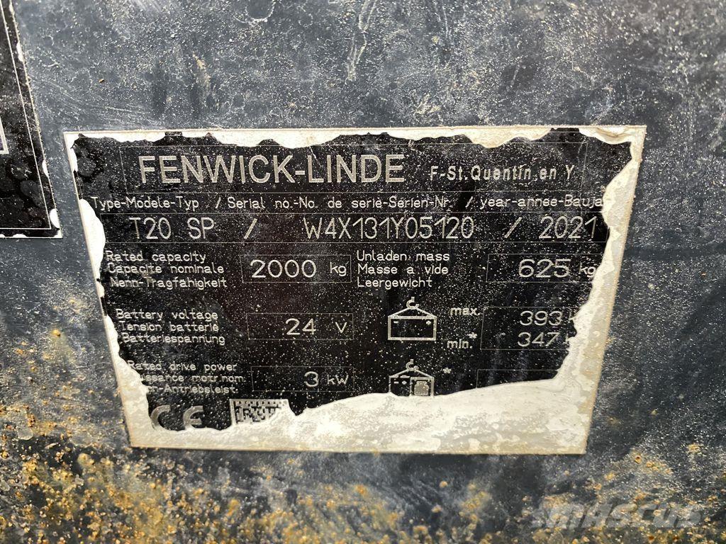 Linde T20SP Transpaleta cu platforma