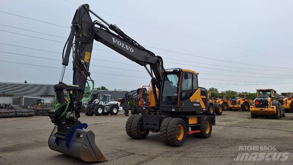Volvo EWR 170 E Excavatoare cu roti