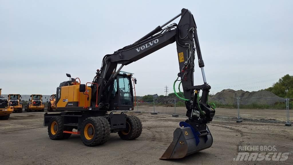 Volvo EWR 170 E Excavatoare cu roti