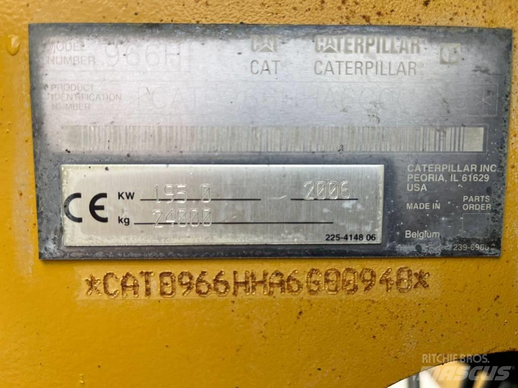 CAT 966 H Incarcator pe pneuri