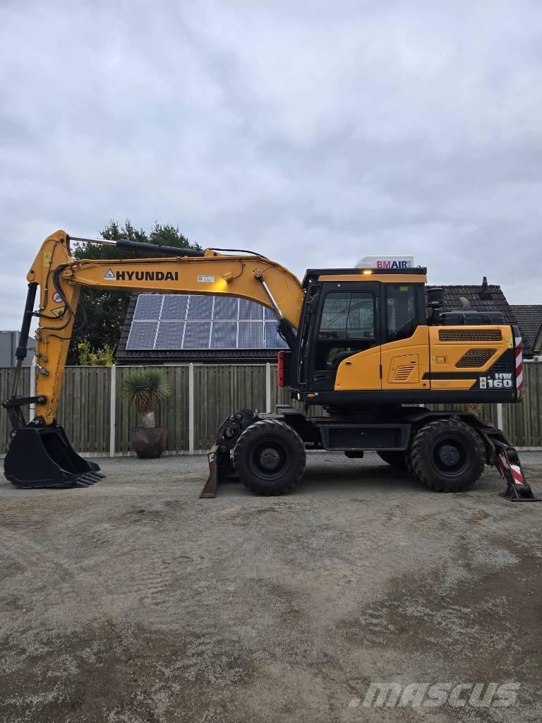 Hyundai HW 160 Excavatoare cu roti