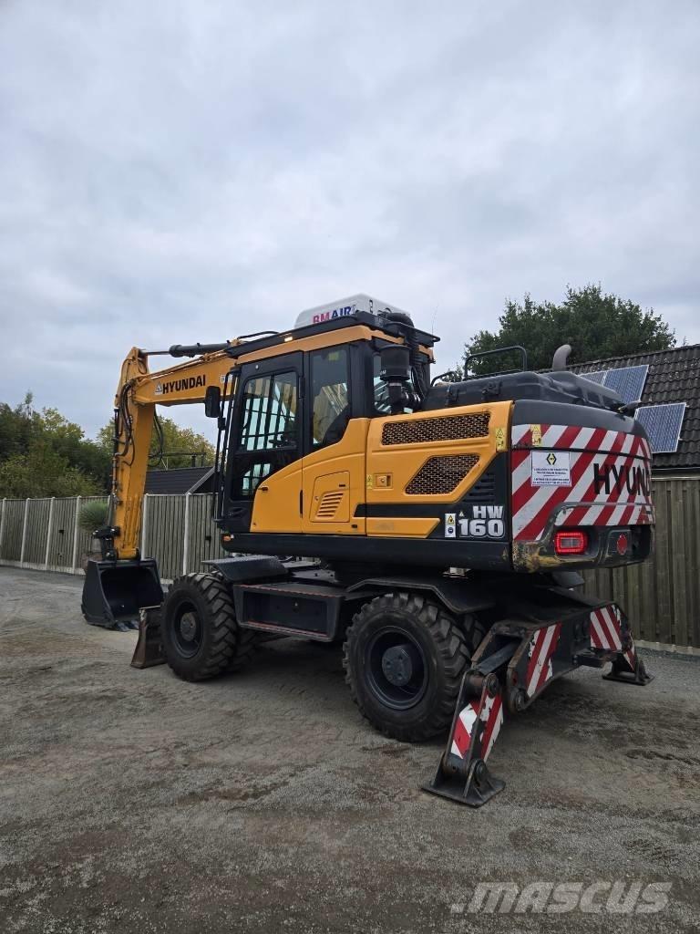 Hyundai HW 160 Excavatoare cu roti