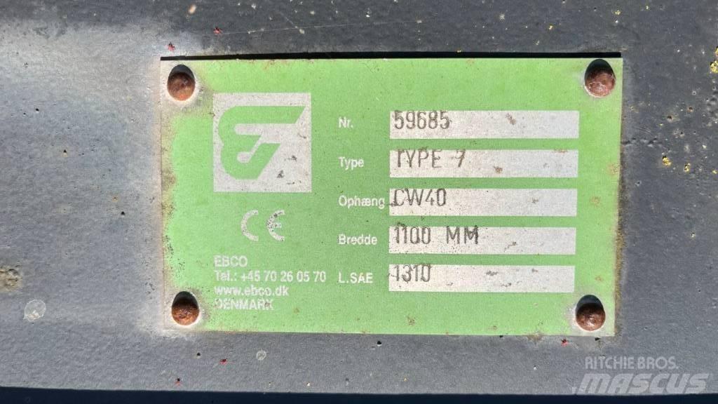  Bucket CW40 Pistoane