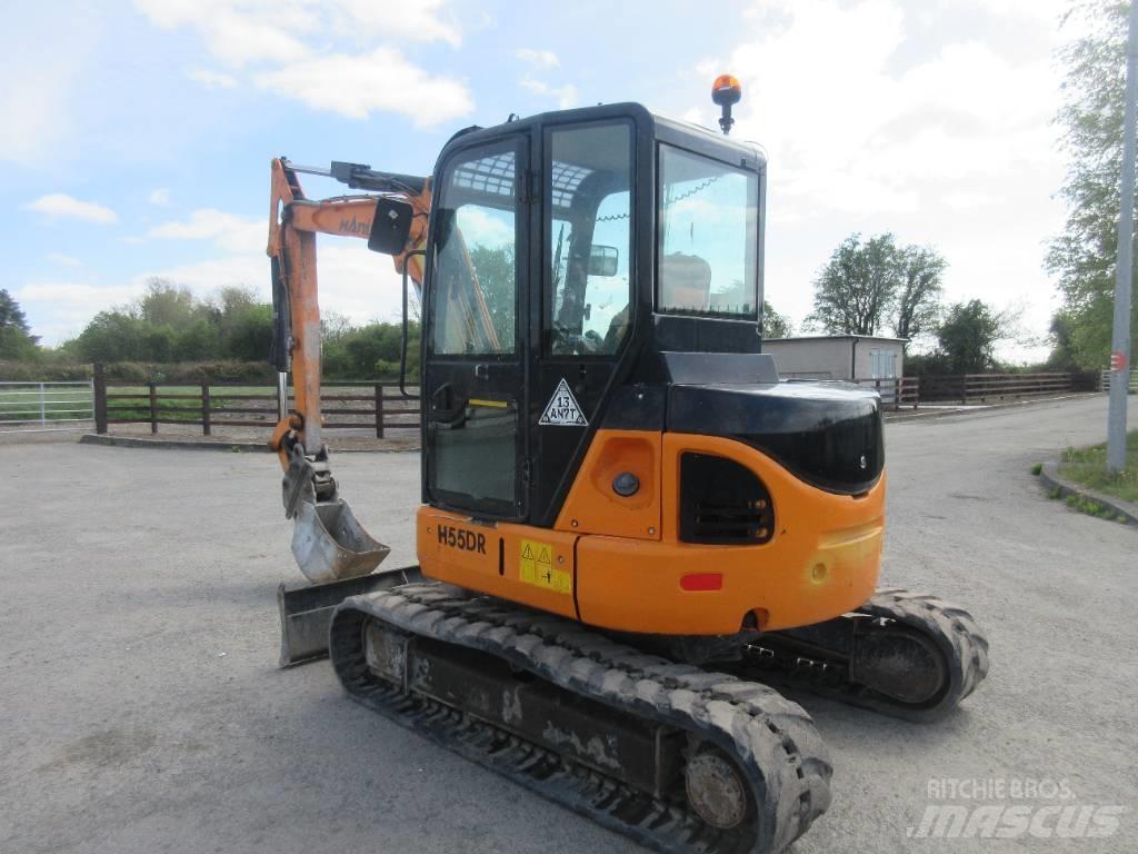 Hanix H 55 DR Mini excavatoare < 7t