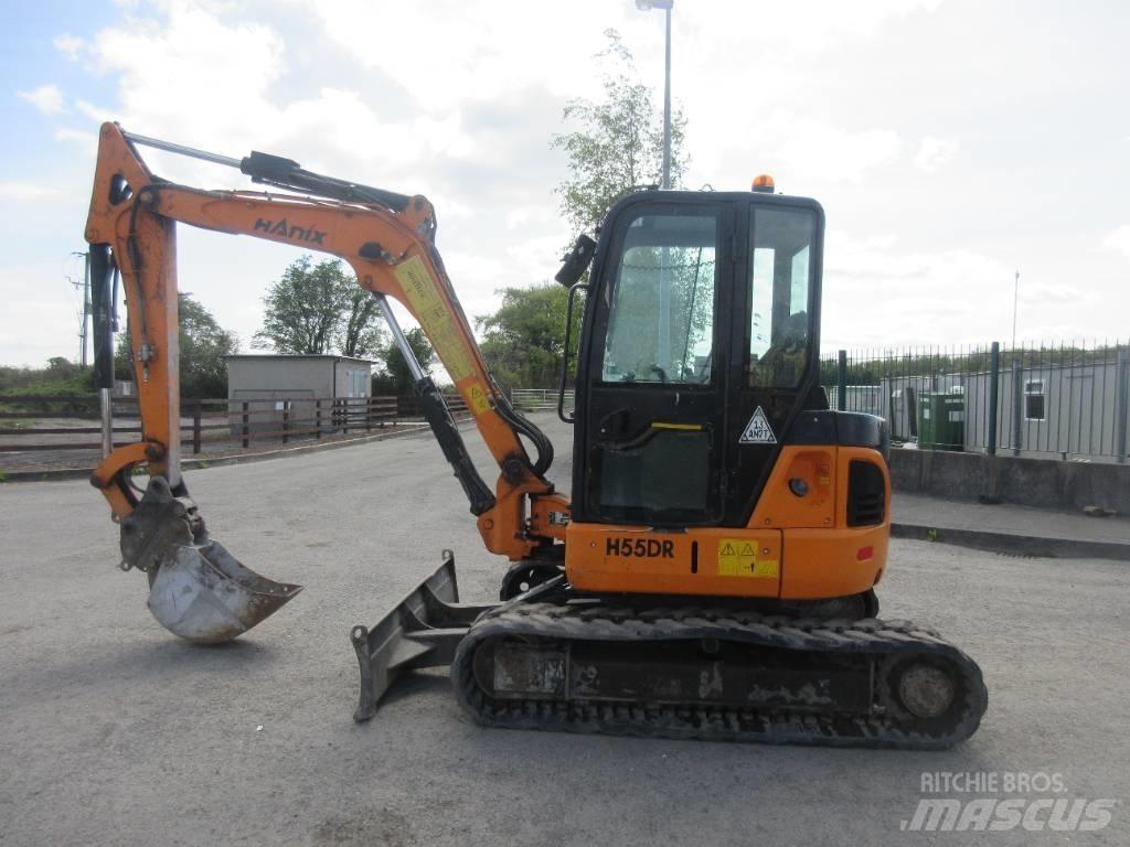 Hanix H 55 DR Mini excavatoare < 7t