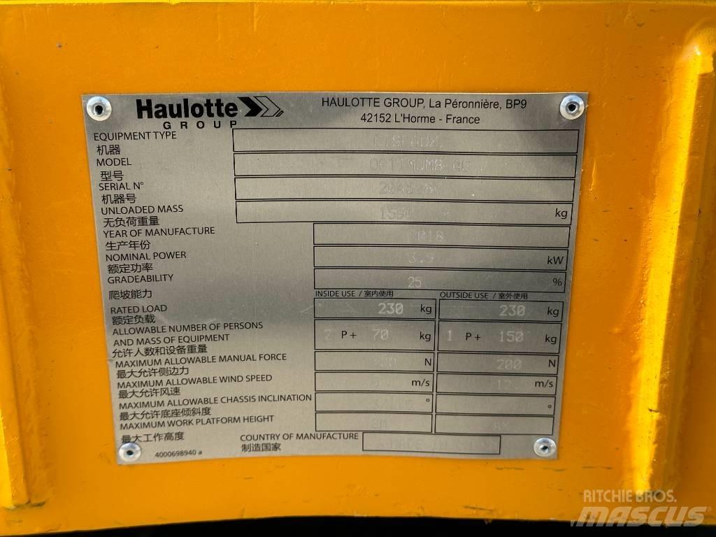 Haulotte OPTIMUM 8 Platforme foarfeca